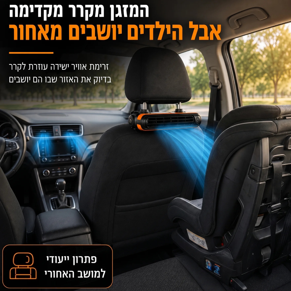 סט קירור למושב האחורי